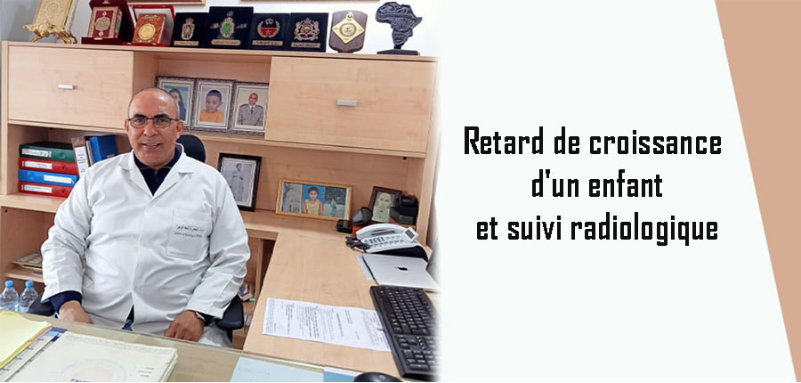 Retard de croissance d'un enfant et suivi radiologique