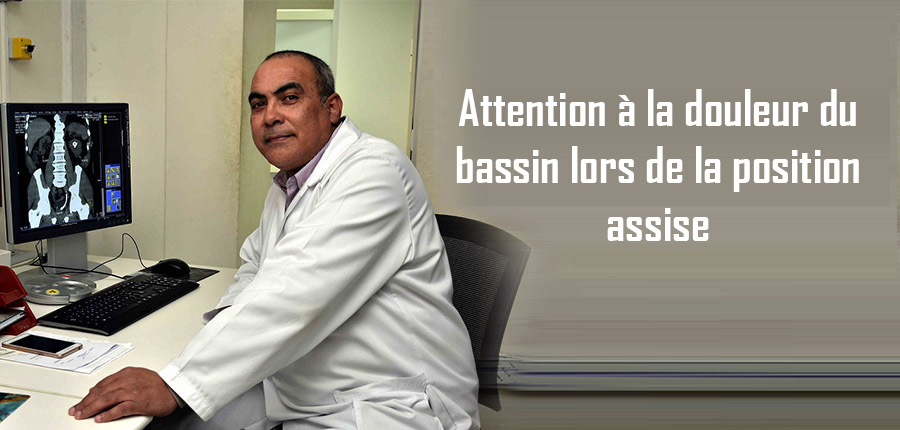 Attention à la douleur du bassin lors de la position assise
