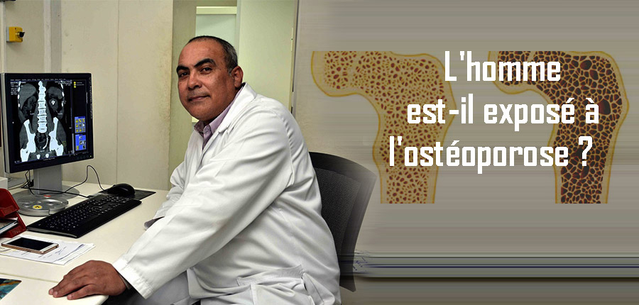 L'homme, est-il exposé à l'ostéoporose ?